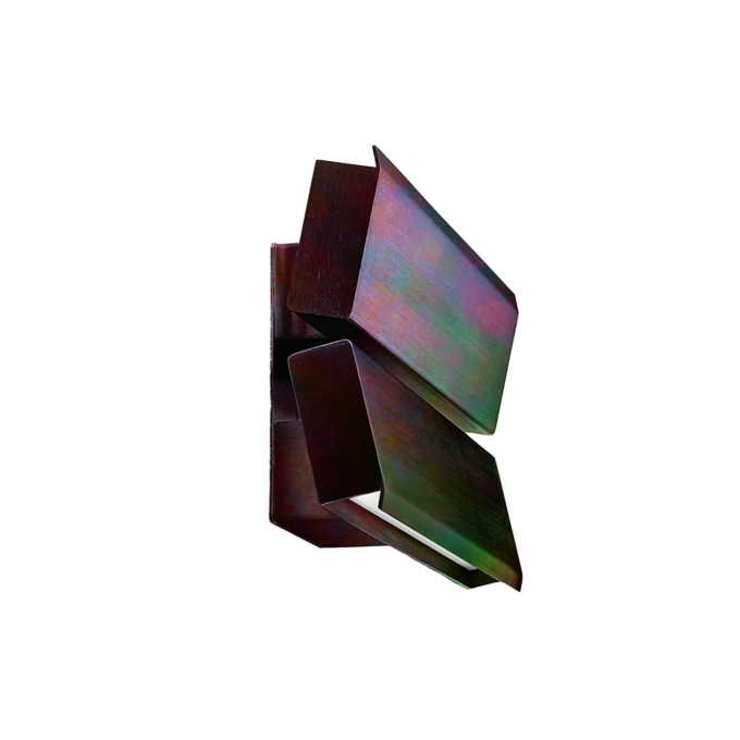 Applique PAPILIO DOUBLE Chrome Opale Foncé ANOUR