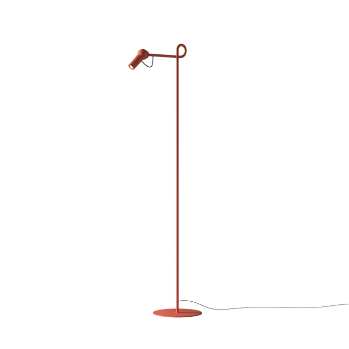 Lampadaire BIRD FLOOR Rouge Brique KDLN