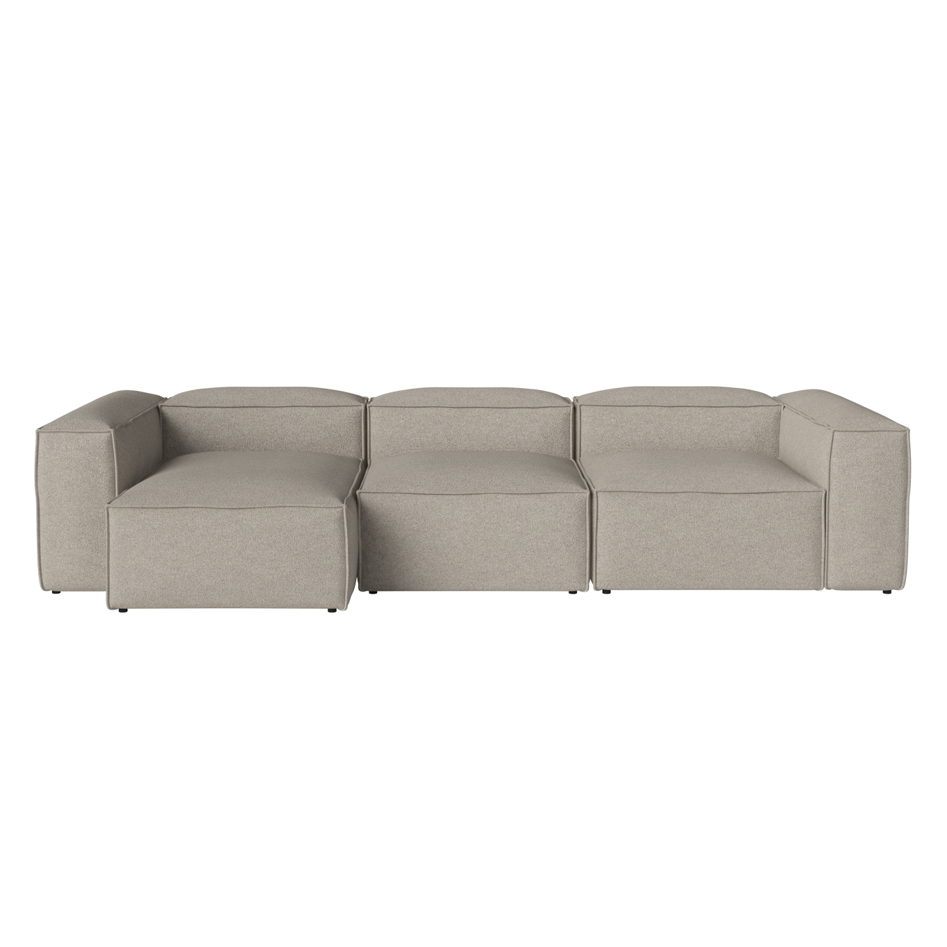 Sofa COSIMA Chaise Longue Left 340x120 Monza Sand BOLIA