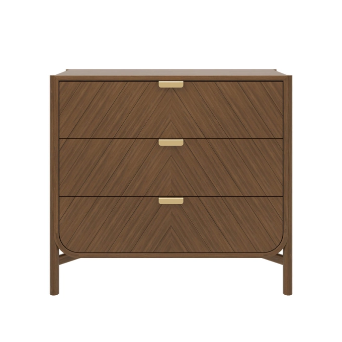Meuble de rangement Commode MARIUS Noyer HARTO