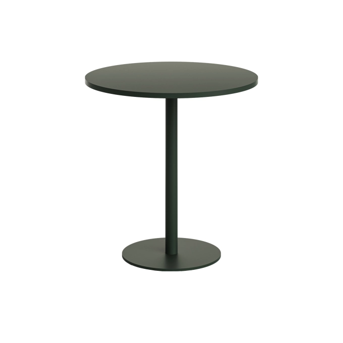 Outdoor Table MOKA OUTDOOR Forest Green Ø 70 TIPTOE