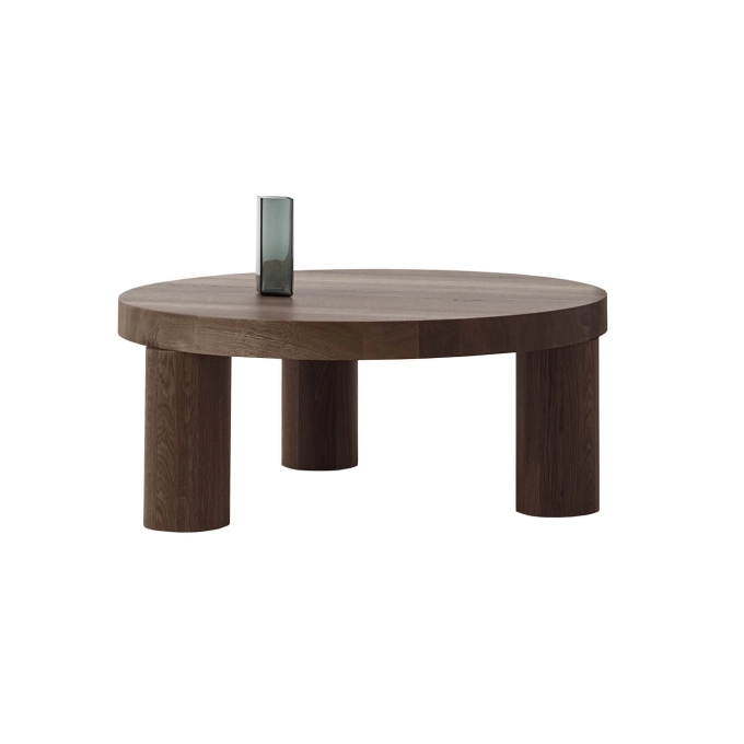 Table basse OFFSET Terre d'ombre RESIDENT