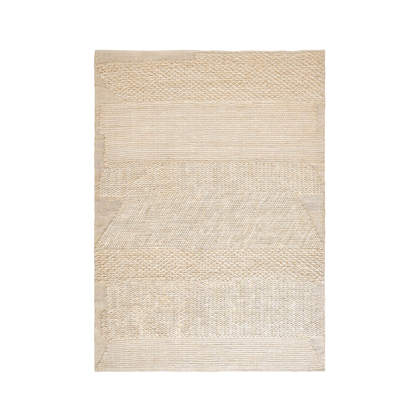Tapis Tapis KNOTTY 200x300 Blanc TOM DIXON