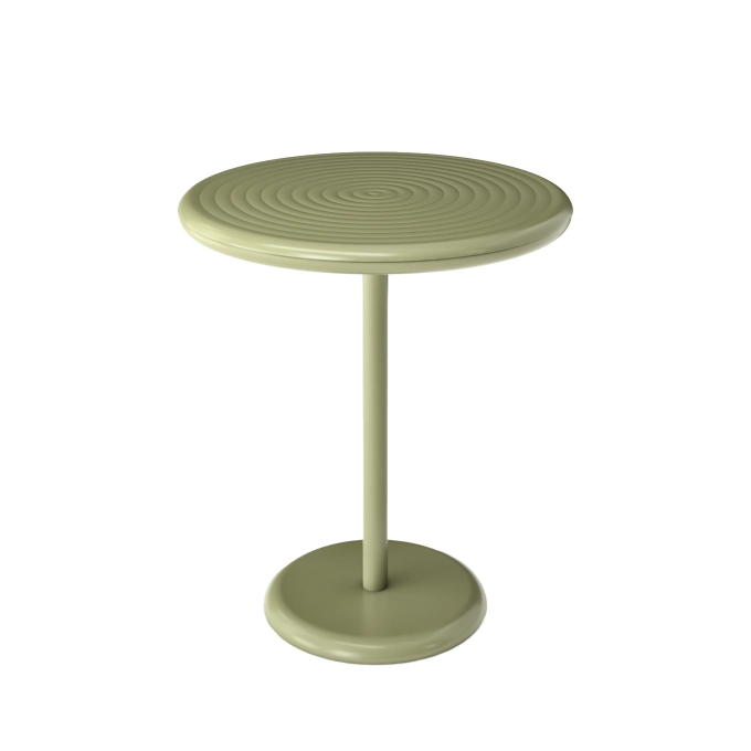 Table extérieure GROOVE round Mousse TOM DIXON