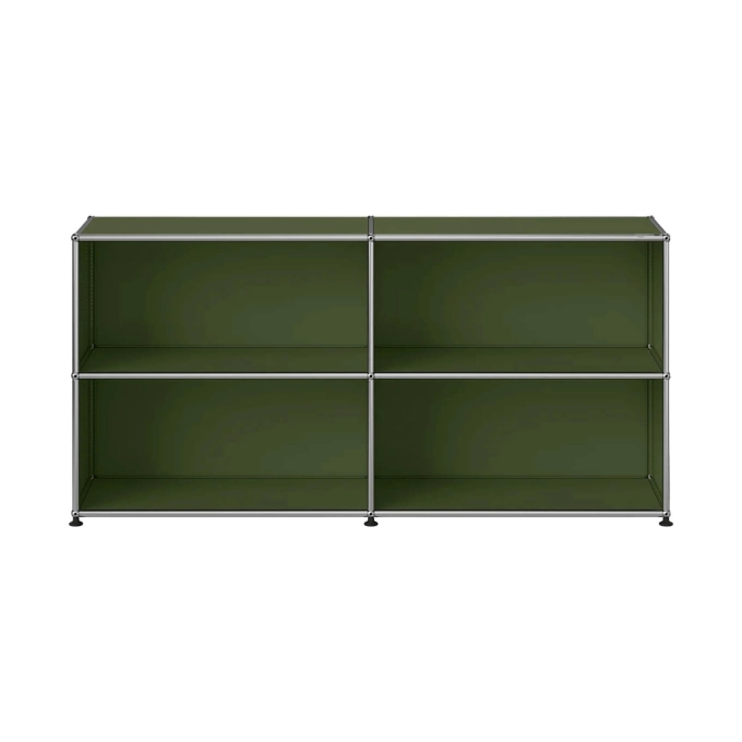 Meuble de rangement USM HALLER M67 Vert Olive USM HALLER
