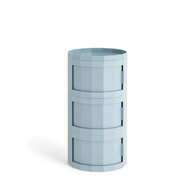 Meuble de rangement FACET 30 Bleu HAY