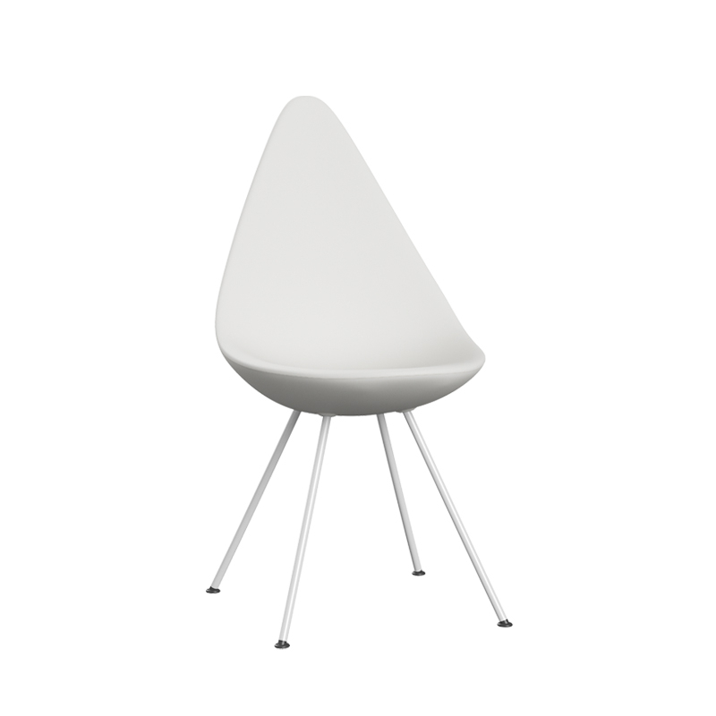 Dining Chair DROP Monochrome blanc FRITZ HANSEN