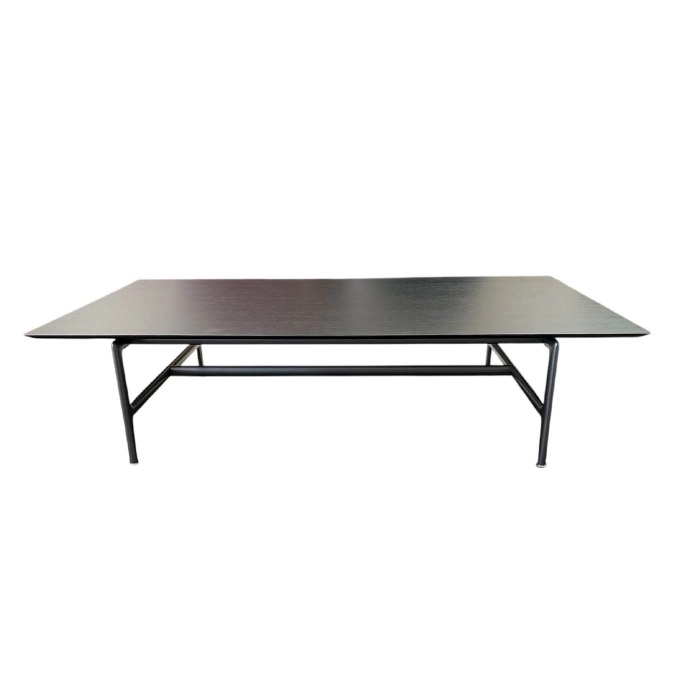 Coffee Table PIANURA Brushed Black Oak B&B ITALIA