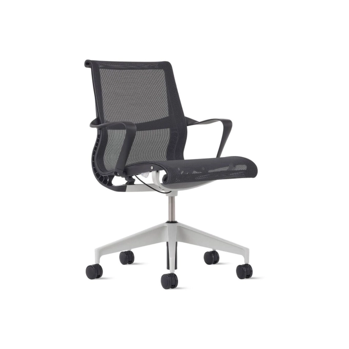 SETU Carbon / Silver Alloy HERMAN MILLER