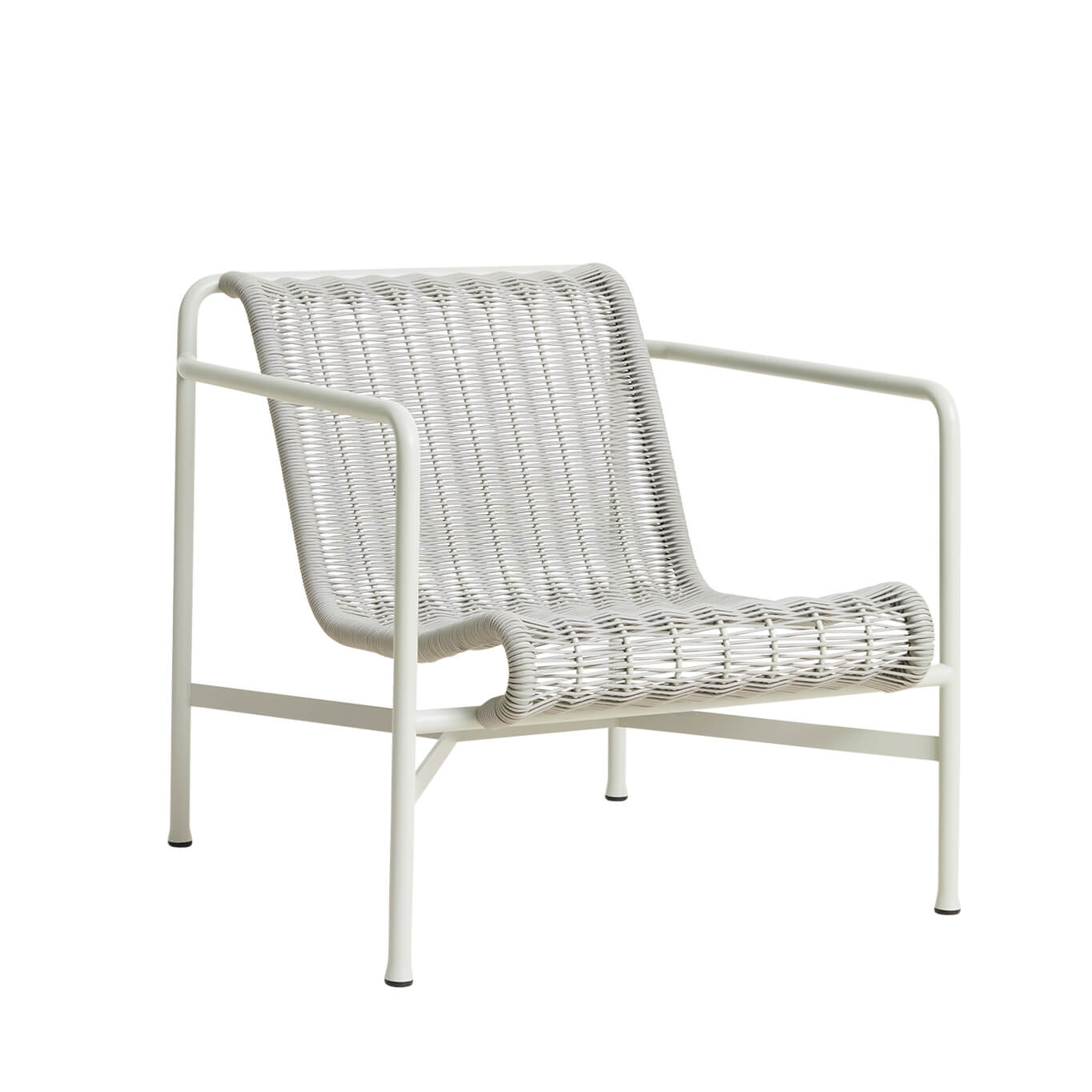 Fauteuil extérieur Fauteuil PALISSADE CORD Gris Ciel HAY