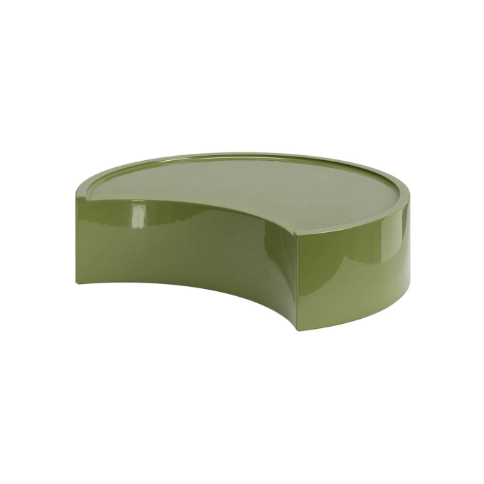 Table basse LOW BOL L 80 Algue Brillant ZANOTTA