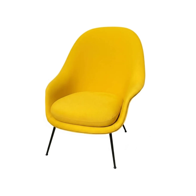BAT LOUNGE Dossier Haut Jaune GUBI