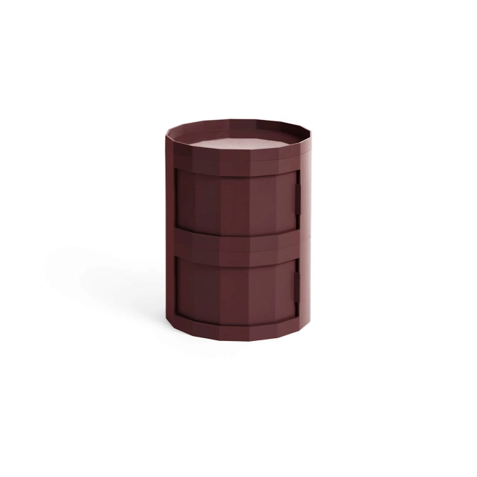 Storage Unit FACET 20 Burgundy HAY