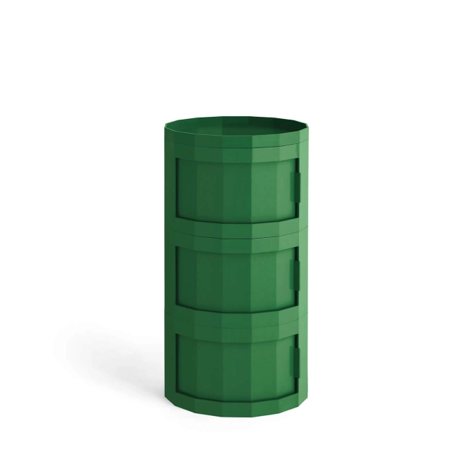Meuble de rangement FACET 30 Vert HAY