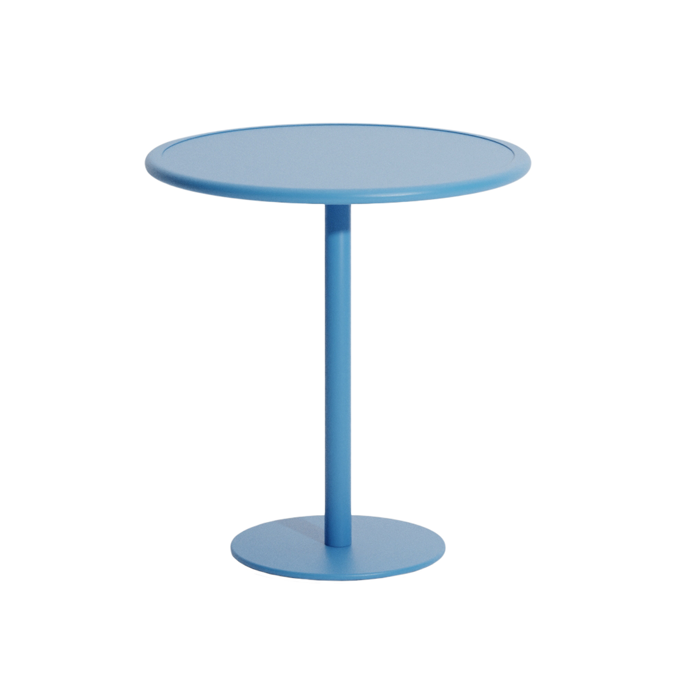 Table extérieure WEEK-END ronde Bleu Ciel PETITE FRITURE