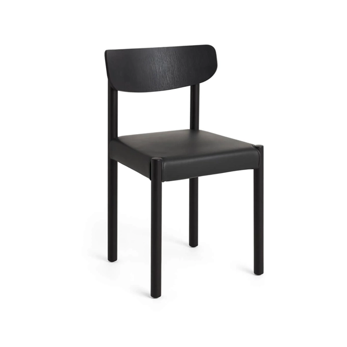 Chaise PACK Grano Noir / Chêne Noir HAY