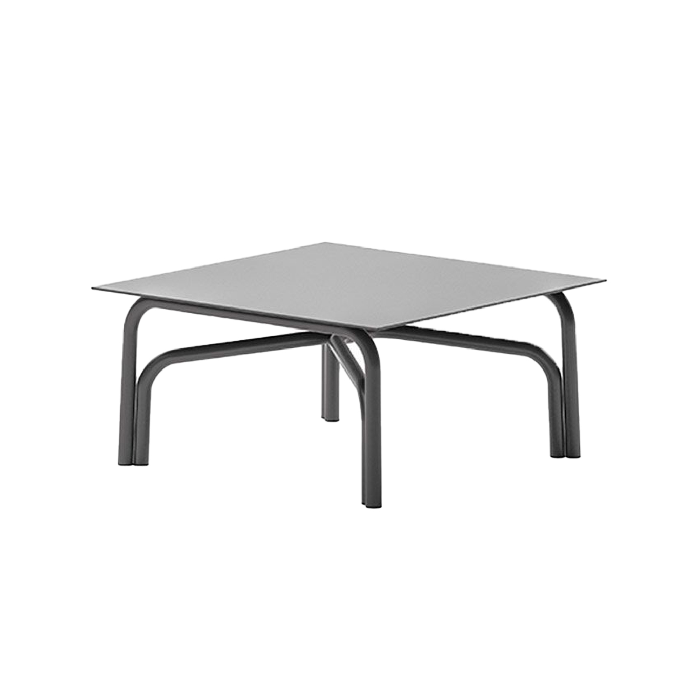 Outdoor Coffee Table SALO 70x70 Graphite UNOPIÙ