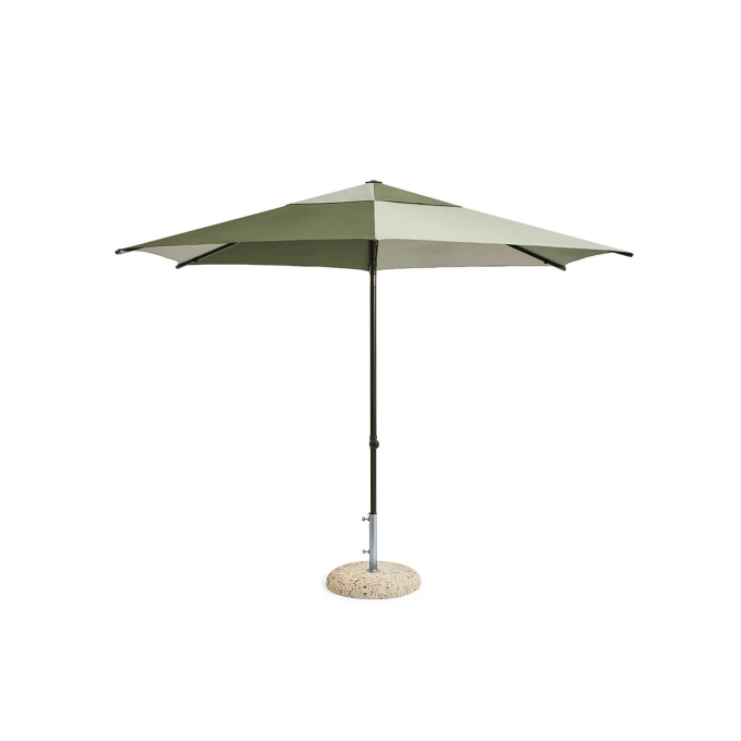 Accessoire extérieur Parasol TERRAZZA Hexagone Vert HAY