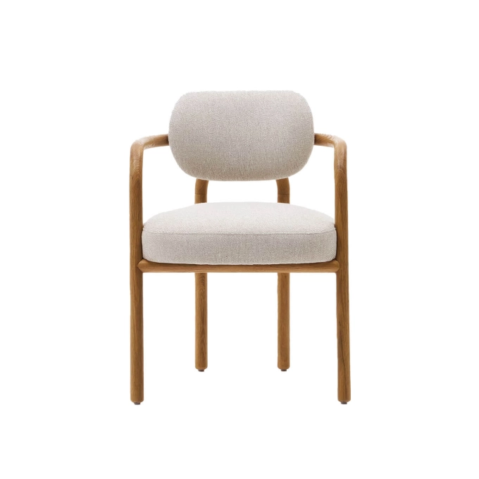 MELQUI Beige / Chêne naturel KAVE HOME