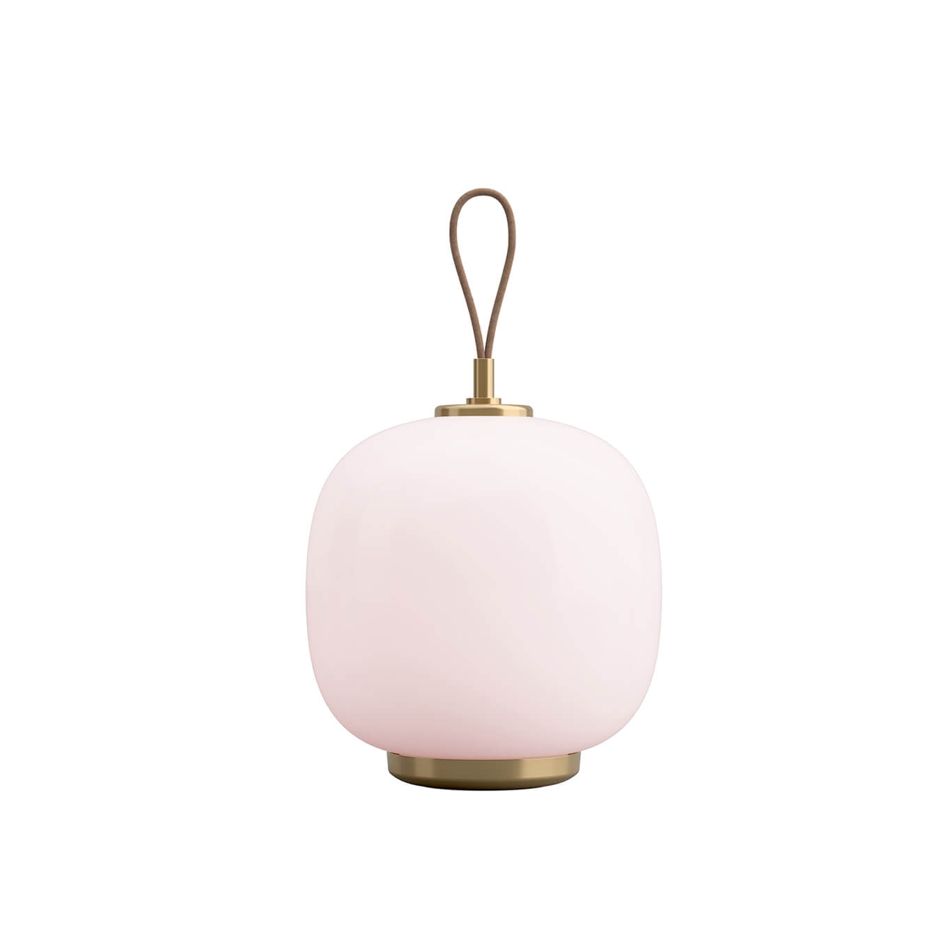 Portable Lamp VL45 RADIOHUS PORTABLE Brass/ Pale rose LOUIS POULSEN