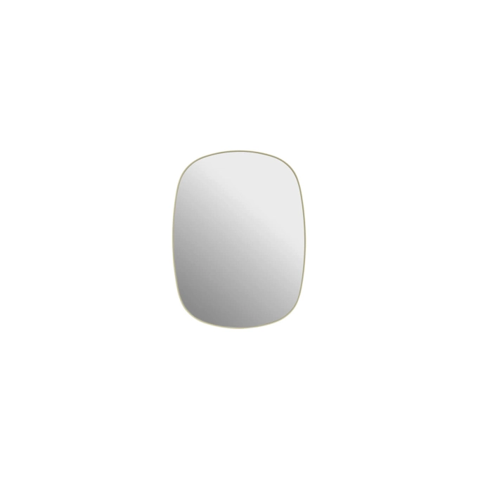 Miroir FRAMED SMALL Jaune clair MUUTO