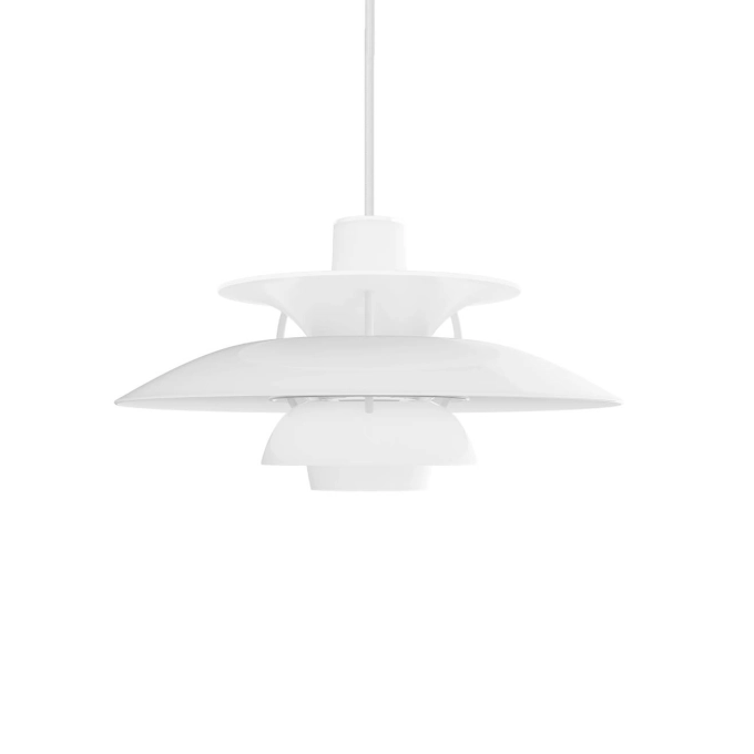 Pendant Light PH 5 OPAL 320 Opal White LOUIS POULSEN