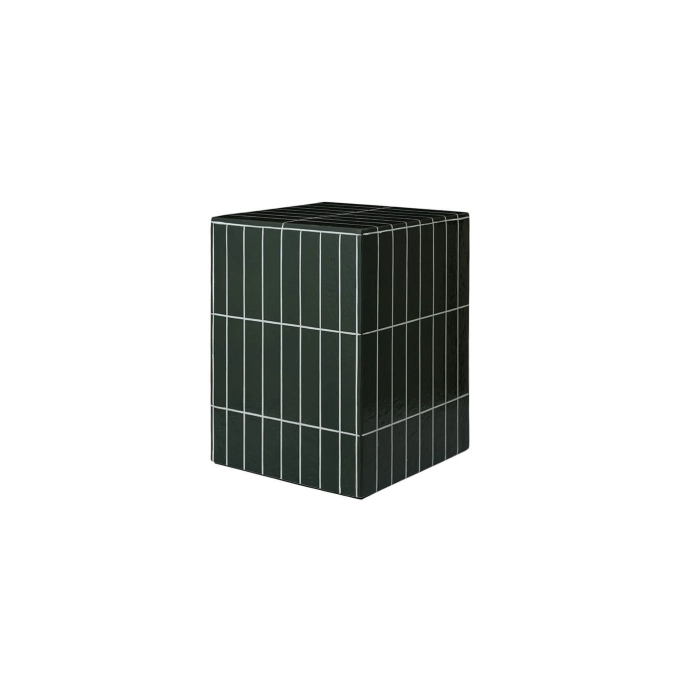 Table d'appoint guéridon PILLAR Vert Foncé FERM LIVING