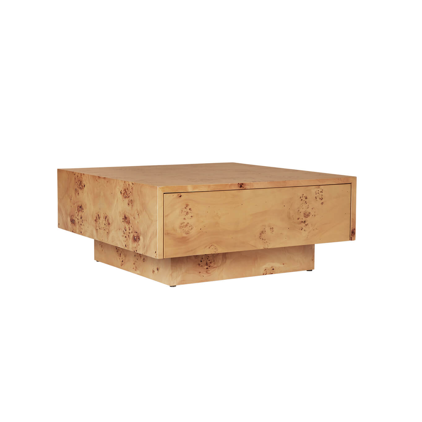 Coffee Table BURL STORAGE Natural FERM LIVING