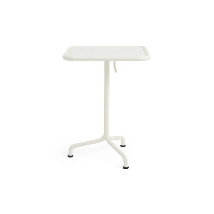 Outdoor Table DEVILLE 55x55 White HAY