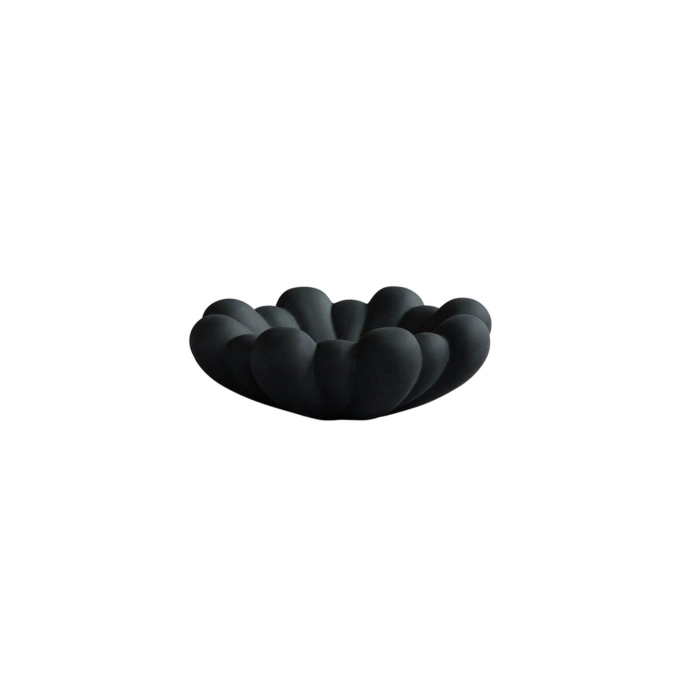 Centre de table & corbeille BLOOM TRAY medio Noir 101 COPENHAGEN