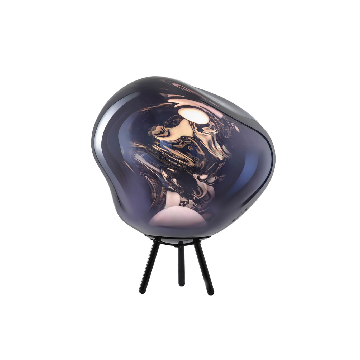 Table Lamp MELT PORTABLE LARGE Smoke TOM DIXON