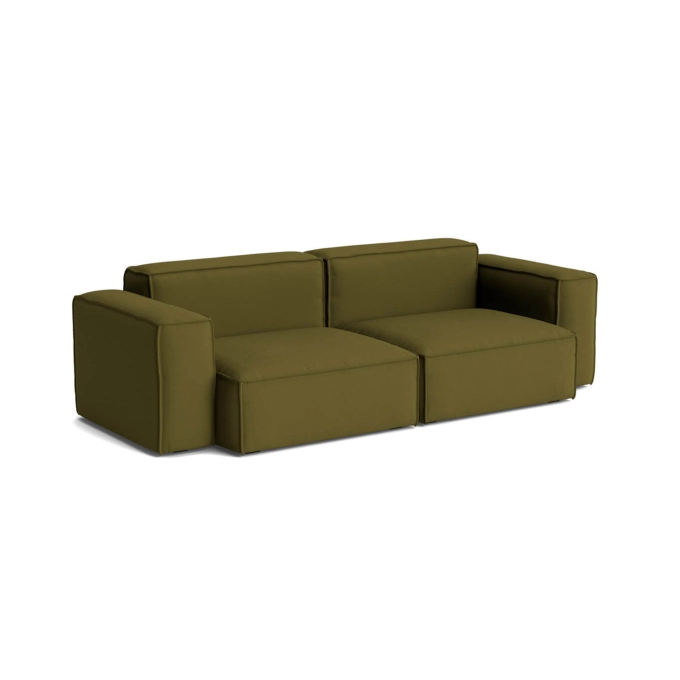 Sofa MAGS SOFT 2,5-Seater with low armrest Steelcut 985 HAY