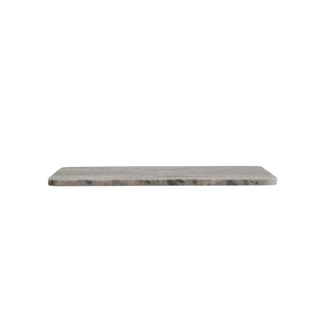 Plateau, plat ENKEI TRAY rectangulaire medio Travertin argenté 101 COPENHAGEN