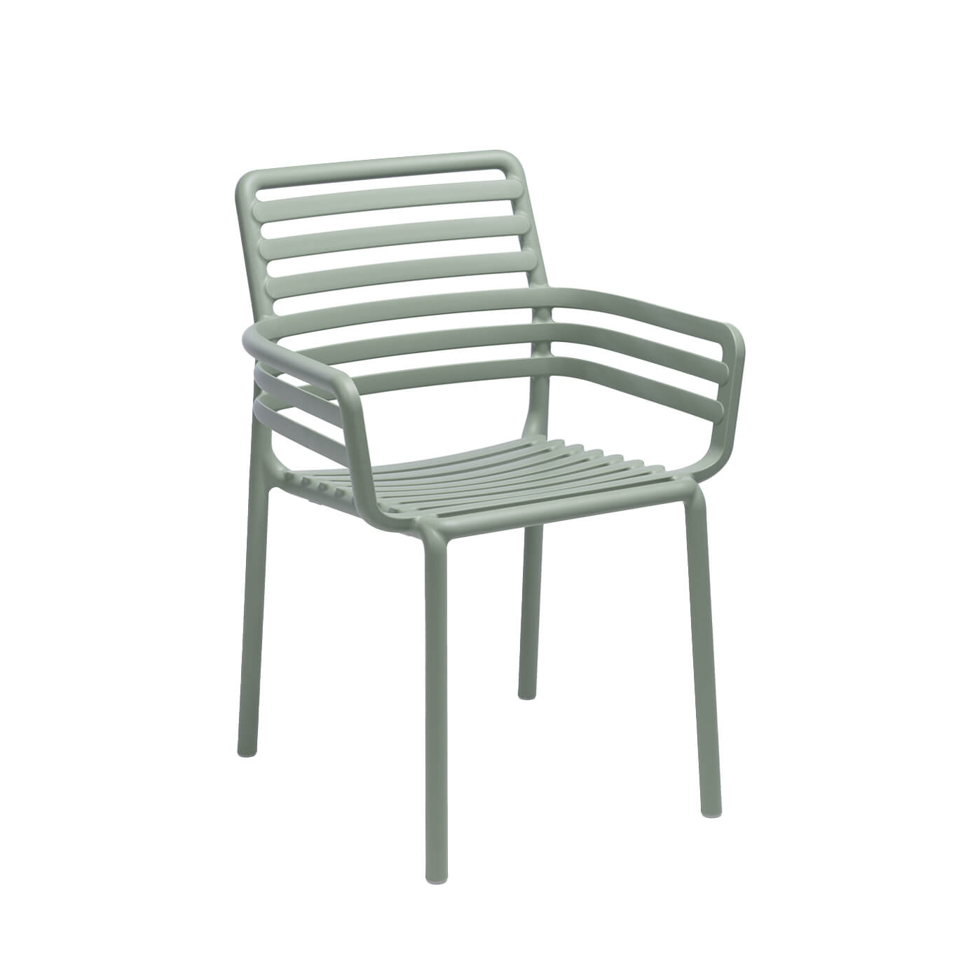 Chaise extérieure DOGA BISTROT avec accoudoirs Menthe NARDI