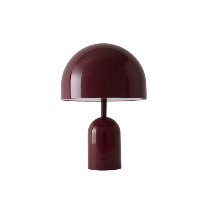 Lampe à poser BELL PORTABLE Bordeaux TOM DIXON