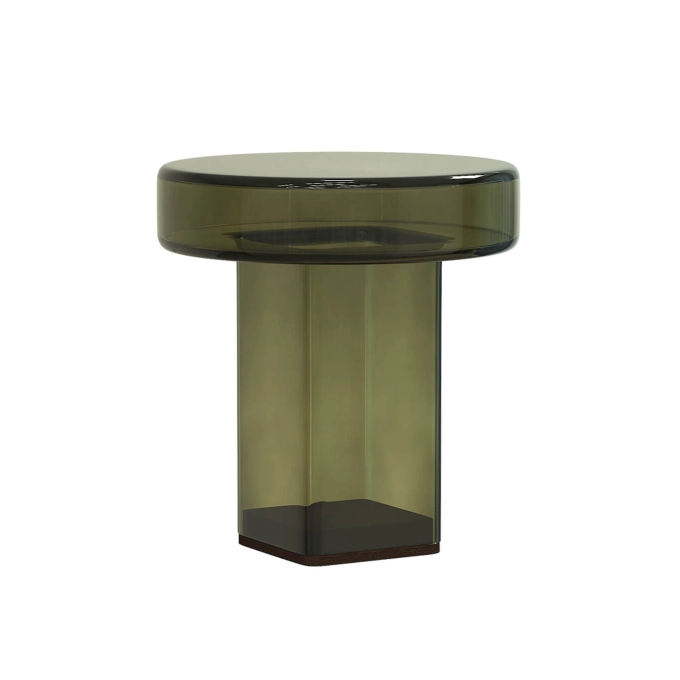 Table d'appoint guéridon NAKED Ø 45 Verre Bouteille NORR11