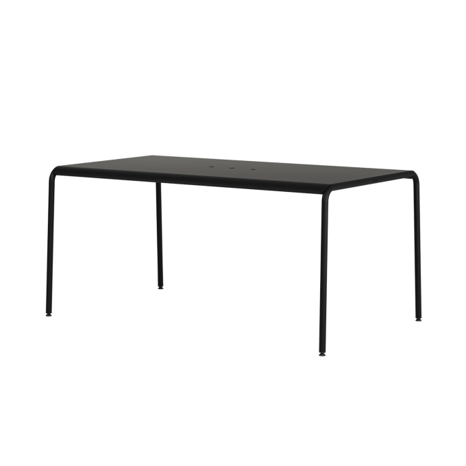 Table extérieure PANORAMA Noir Graphite L 160 TIPTOE