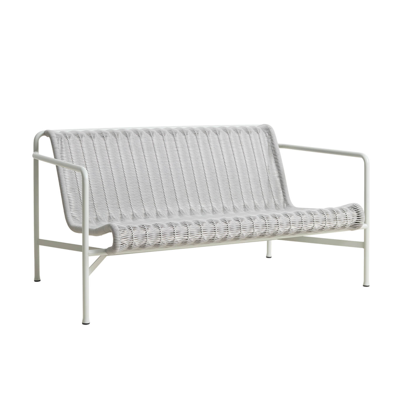 Outdoor Sofa PALISSADE CORD Lounge Sofa Sky grey HAY