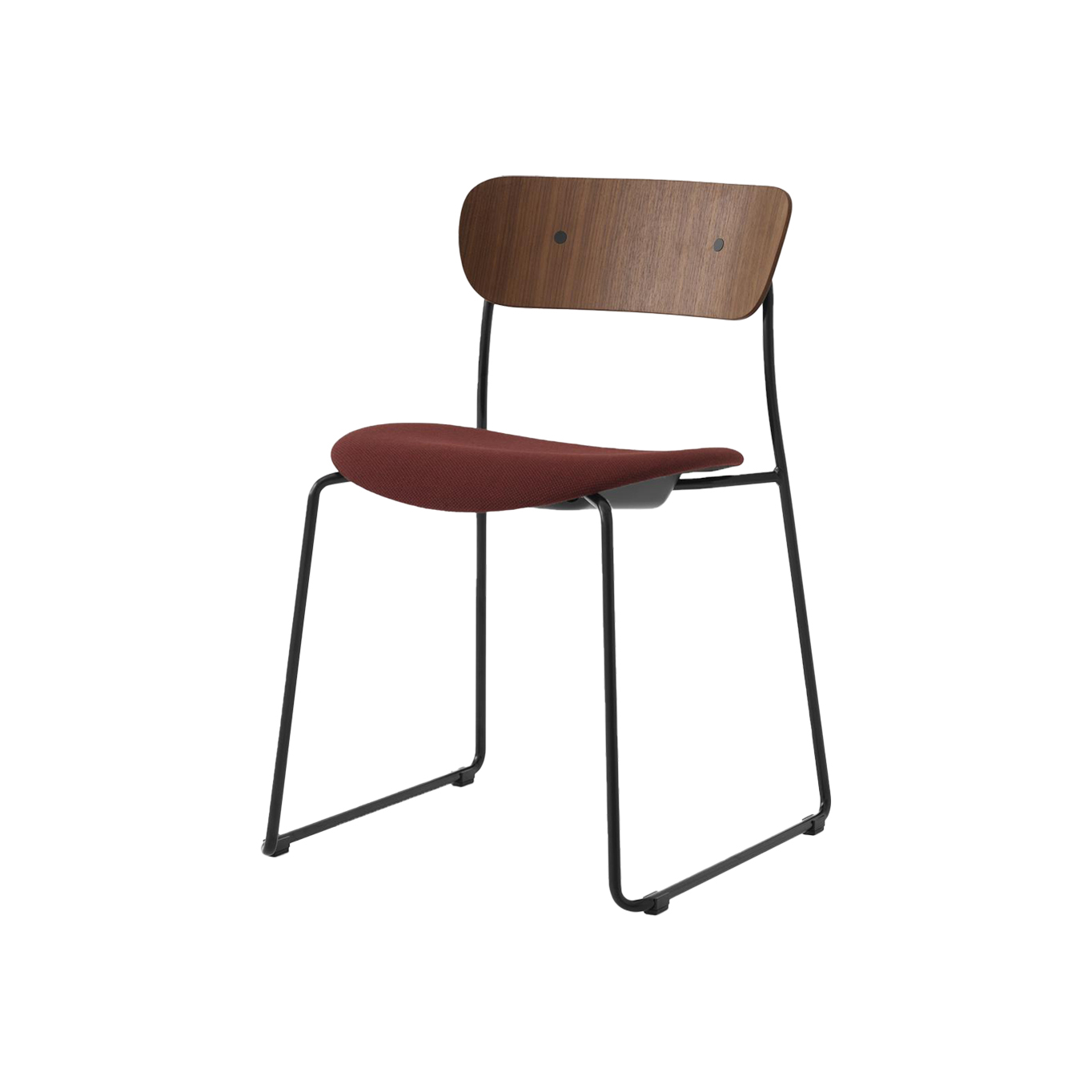 Dining Chair PAVILION AV52 Walnut / Fiord 0581 AND TRADITION