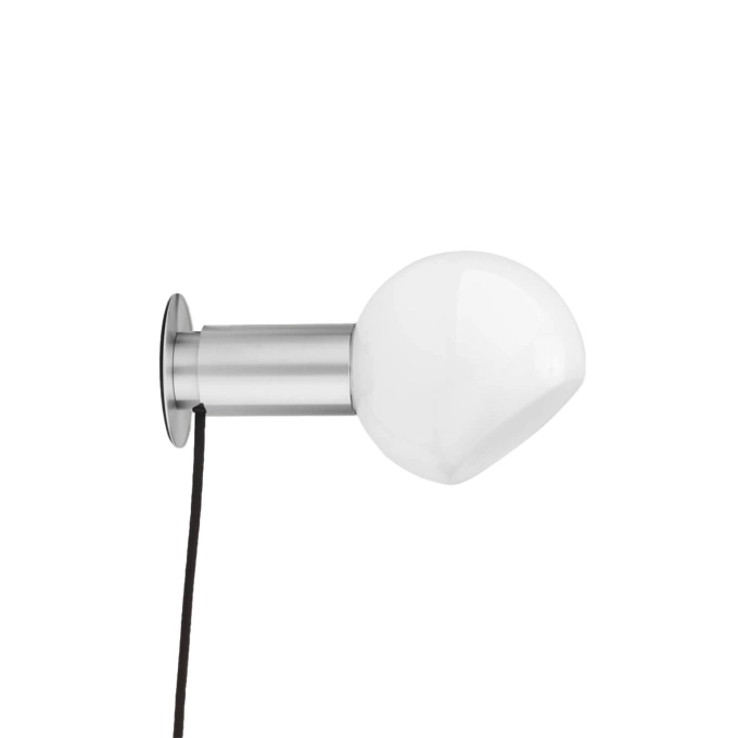 Applique DONYA avec prise Acier inoxydable Brossé ANOUR