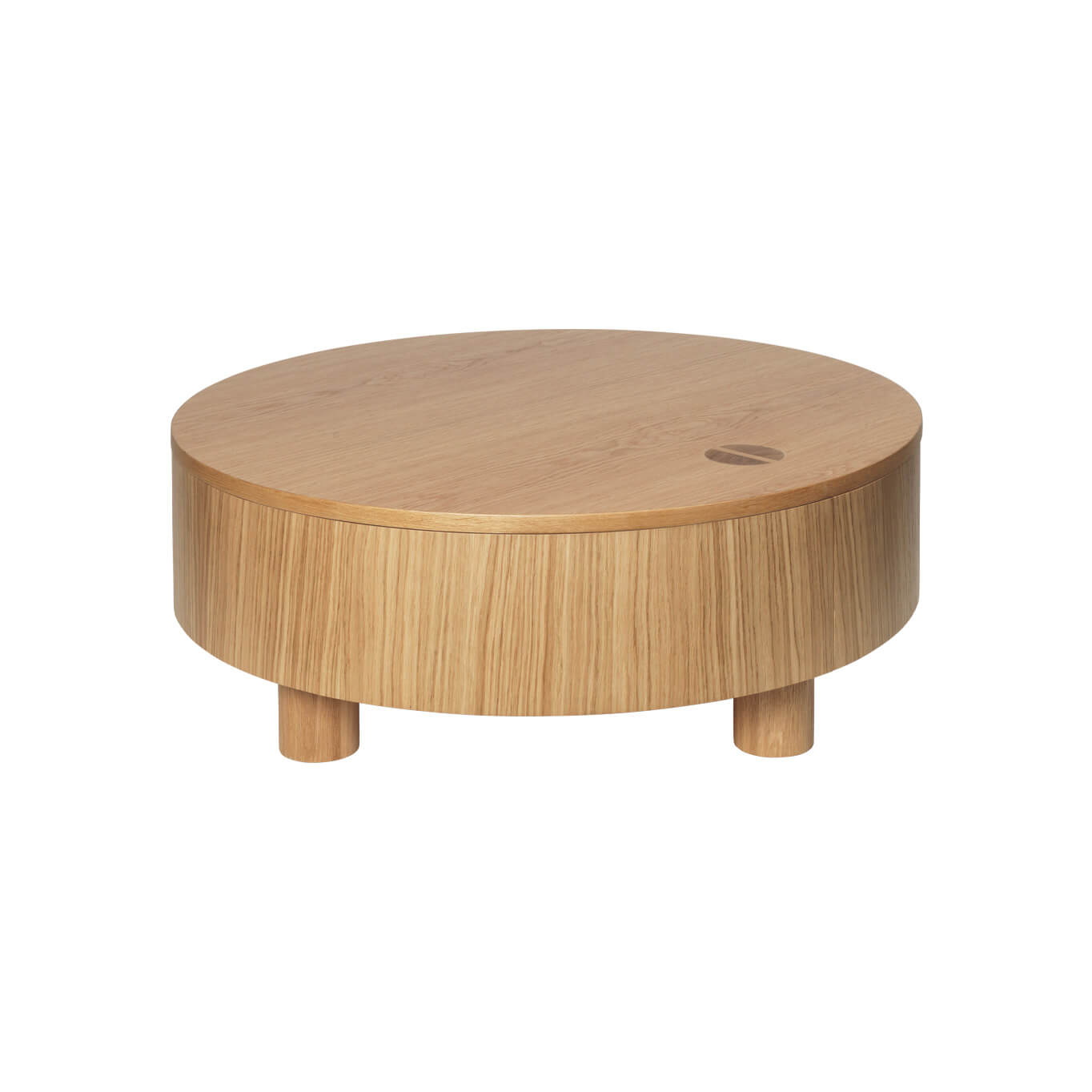 OLLES STORAGE TABLE Ø80 FERM LIVING