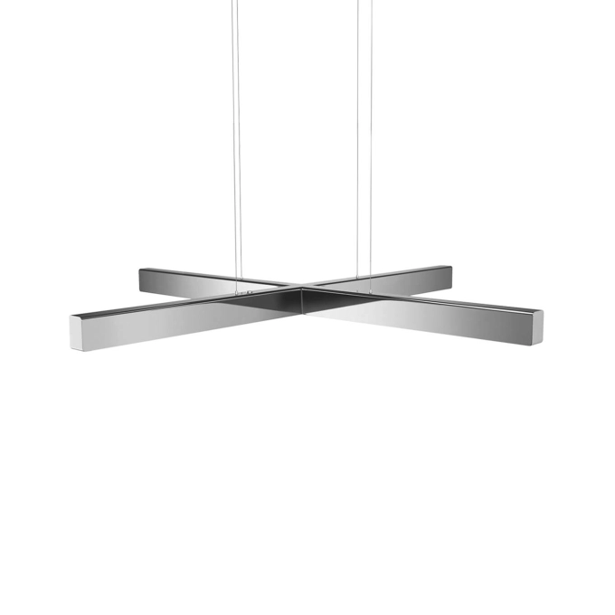 Pendant Light X-MODEL Polished Stainless Steel ANOUR