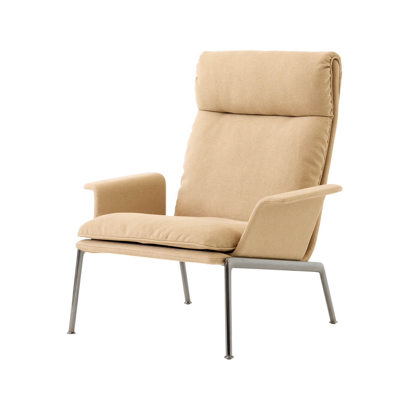 Fauteuil MUNO LN17 avec accoudoirs Clay 0007 AND TRADITION