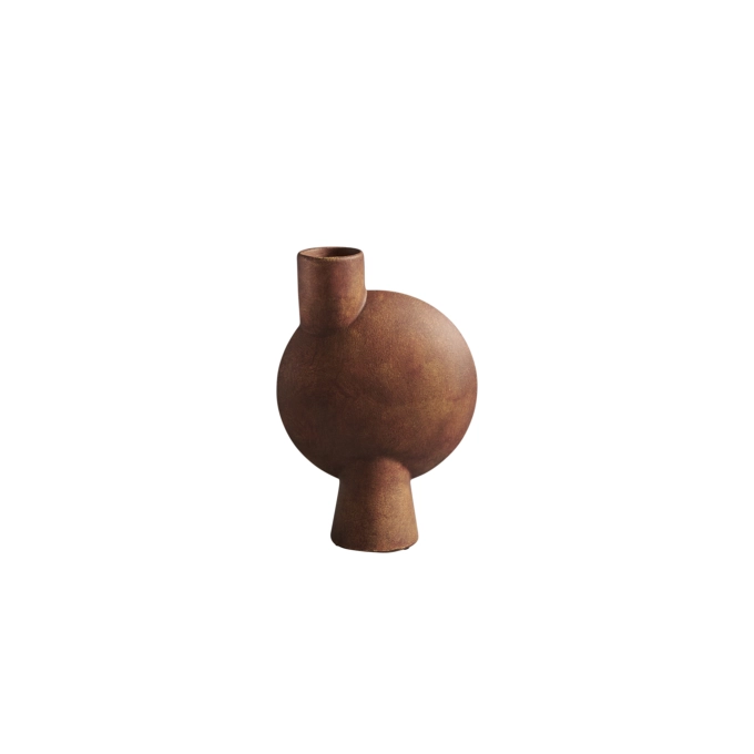 Vase SPHERE BUBL mini Terracotta 101 COPENHAGEN