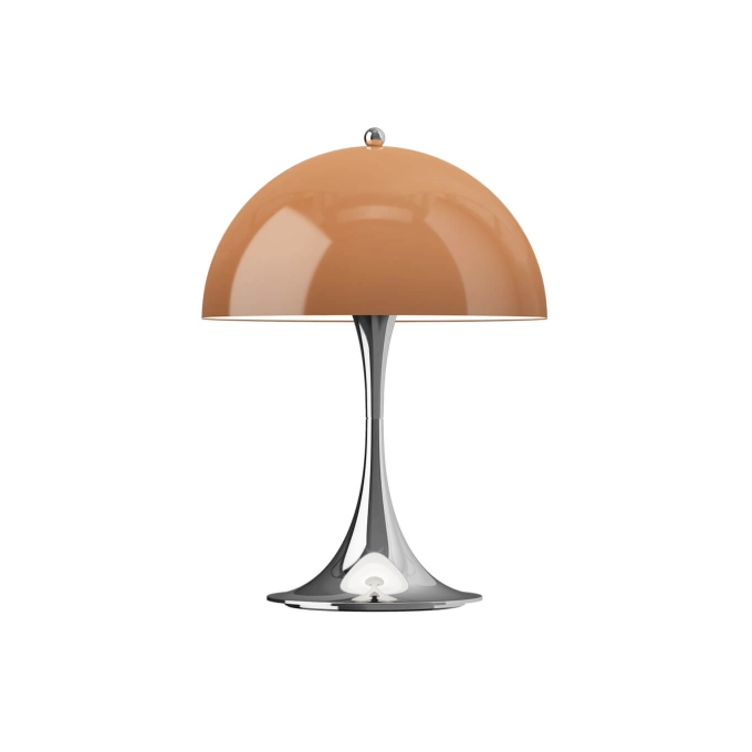 Portable Lamp PANTHELLA 250 PORTABLE V3 Opal Brown/ chrome LOUIS POULSEN