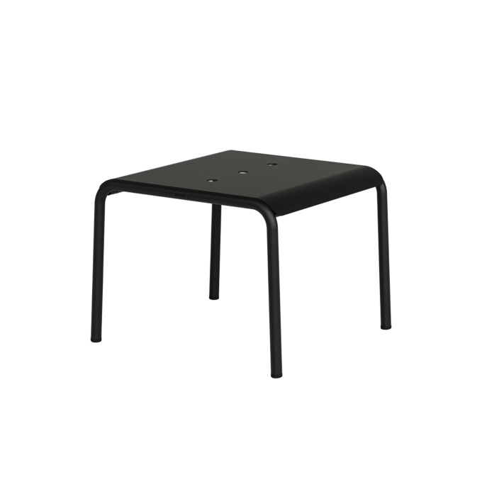 Table basse extérieure PANORAMA Noir Graphite TIPTOE