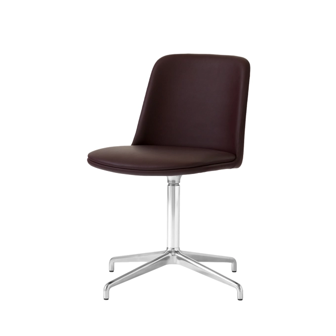 Dining Chair RELY HW19 Elmosoft 95006/Chrome AND TRADITION