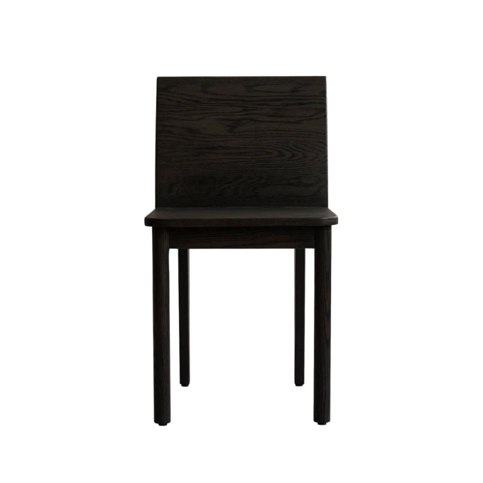 Chaise BRUTUS Slim Chêne noir Café 101 COPENHAGEN