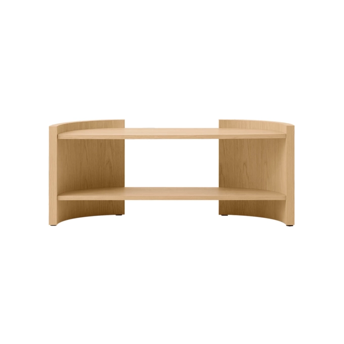 Etagère CRESCENT H 60 Chêne AUDO COPENHAGEN