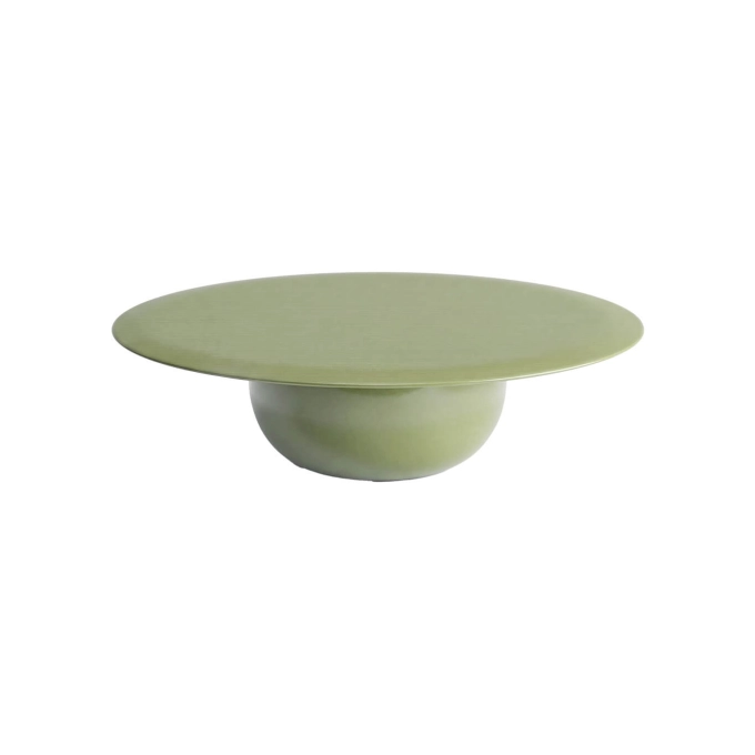 Coffee Table ALFARE Ø 90 Seaweed ZANOTTA